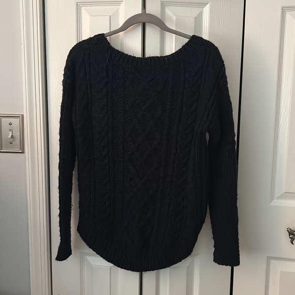 Banana republic blue knit sweater - Picture 2 of 3